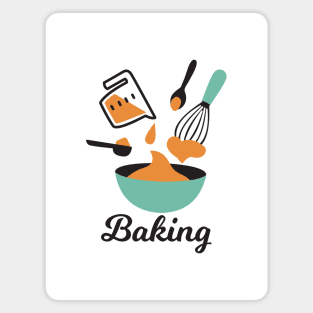 Baking Design For Bakers Magnet